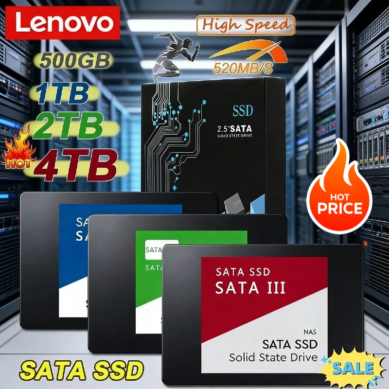 Lenovo 4TB External…