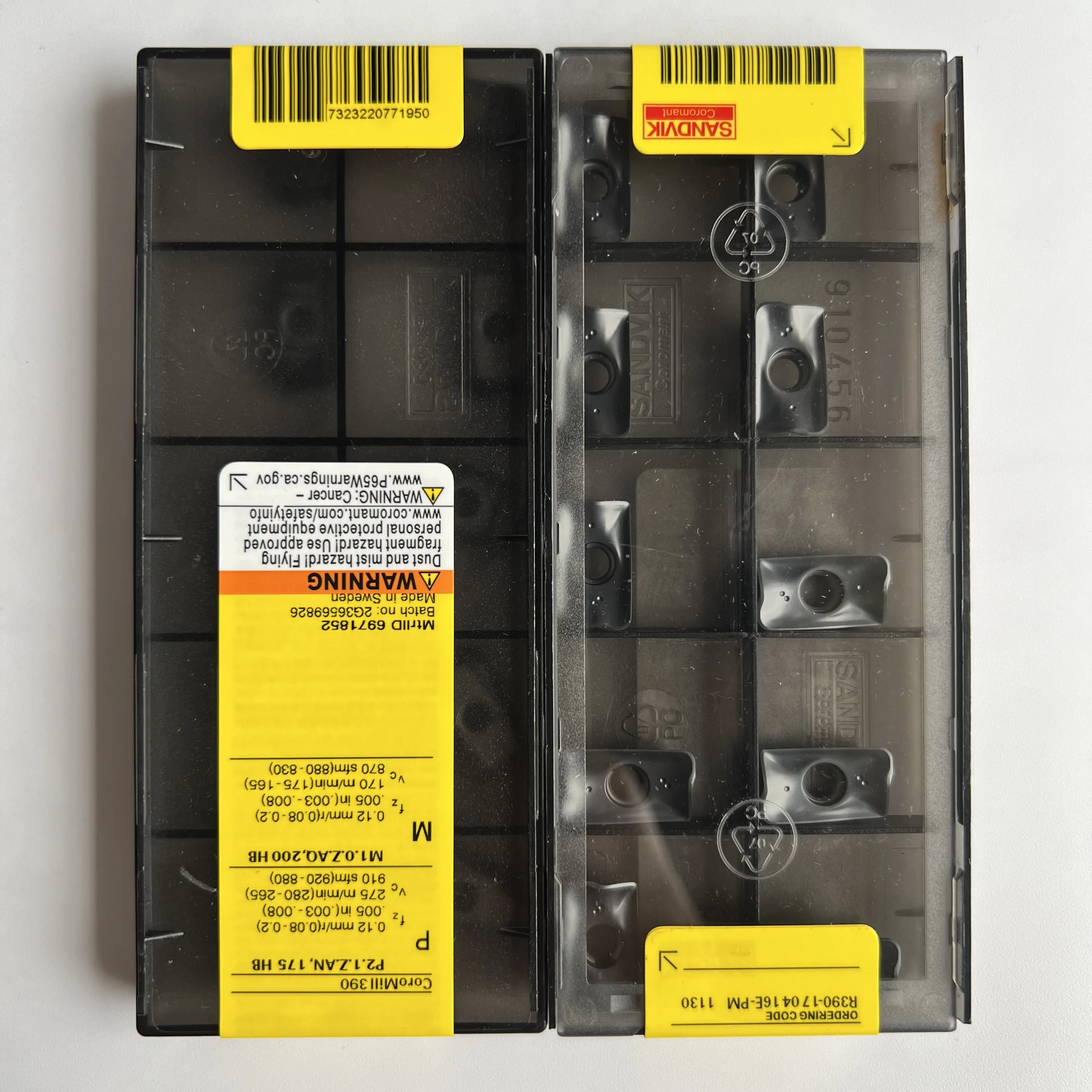 Carbide blade/10 piece / R390-170416E-PM 1130