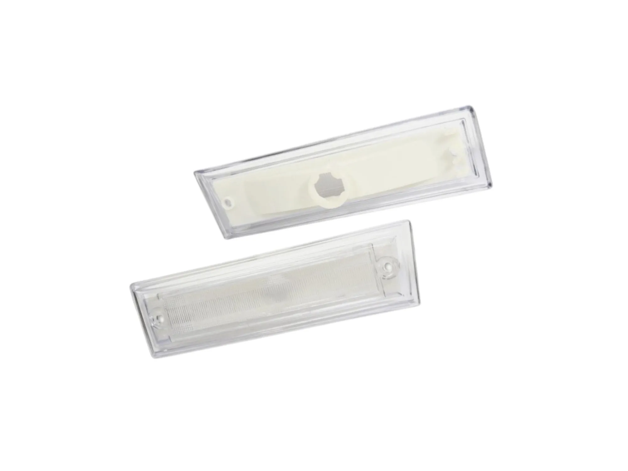 High-End 2 Piece Clear Side Marker Lights for Chevrolet GMC CK Pickup Blazer Jimmy 1981 to 1991