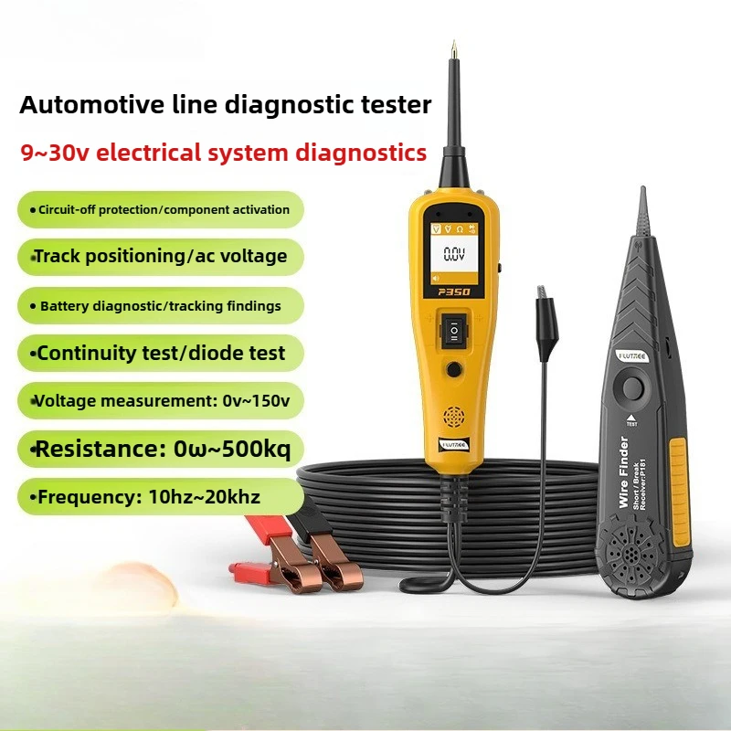P350 Automotive Circuit Tester, Electrical System Diagnostic Instrument, Automotive Inspection Tool for Line Breaking and Wiring