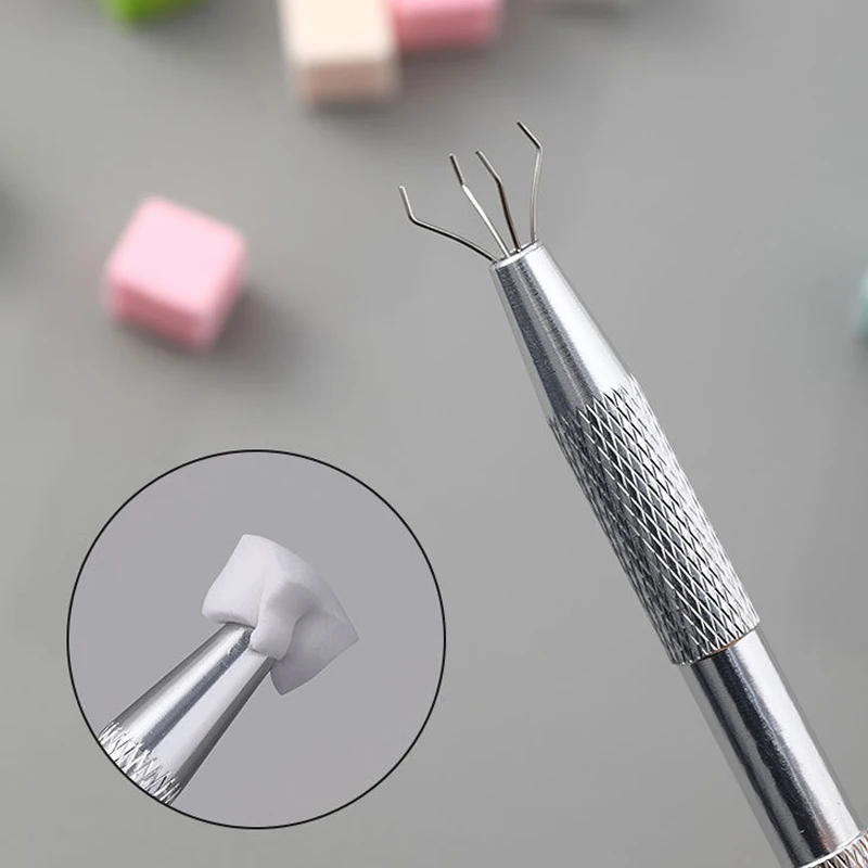 100/50Pcs Square Nail Art Sponges Set Gradient Color Nail Brushes Gel Polish Design DIY Nails Sponge Grab Pen Manicure Tools