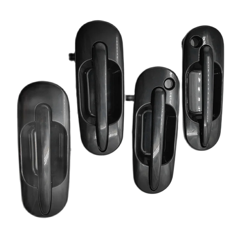 

4Pcs Exterior Door Handle Front & Rear Outside Outer Kit For Honda CR-V CRV 1997 -2001-ABQF