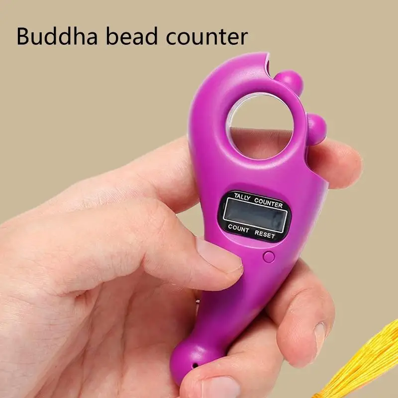 Digital Finger Counter for Prayer Beads Counter LCD Digital Display Count C7AC