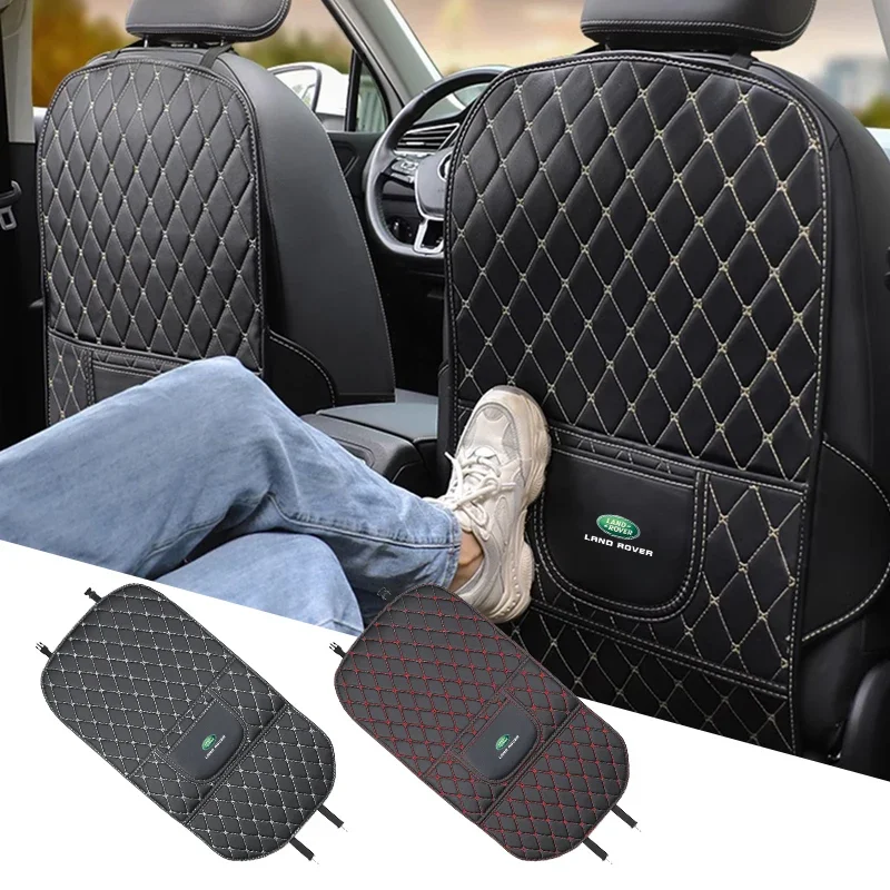 Car Rear Seat Anti-Kick Protection Mat All Inclusive Back Seat Cover Pad For Land Rover Range Hat Series 3 Defender Discovery 2