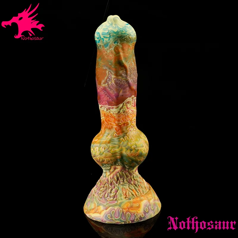 Nothosaur NICOS Anal Plug Sex Toys For Men and Women Animal Dog Fantasy Dildo Butt Plug Massage Big Knot Toy Dong Sex Shop 18