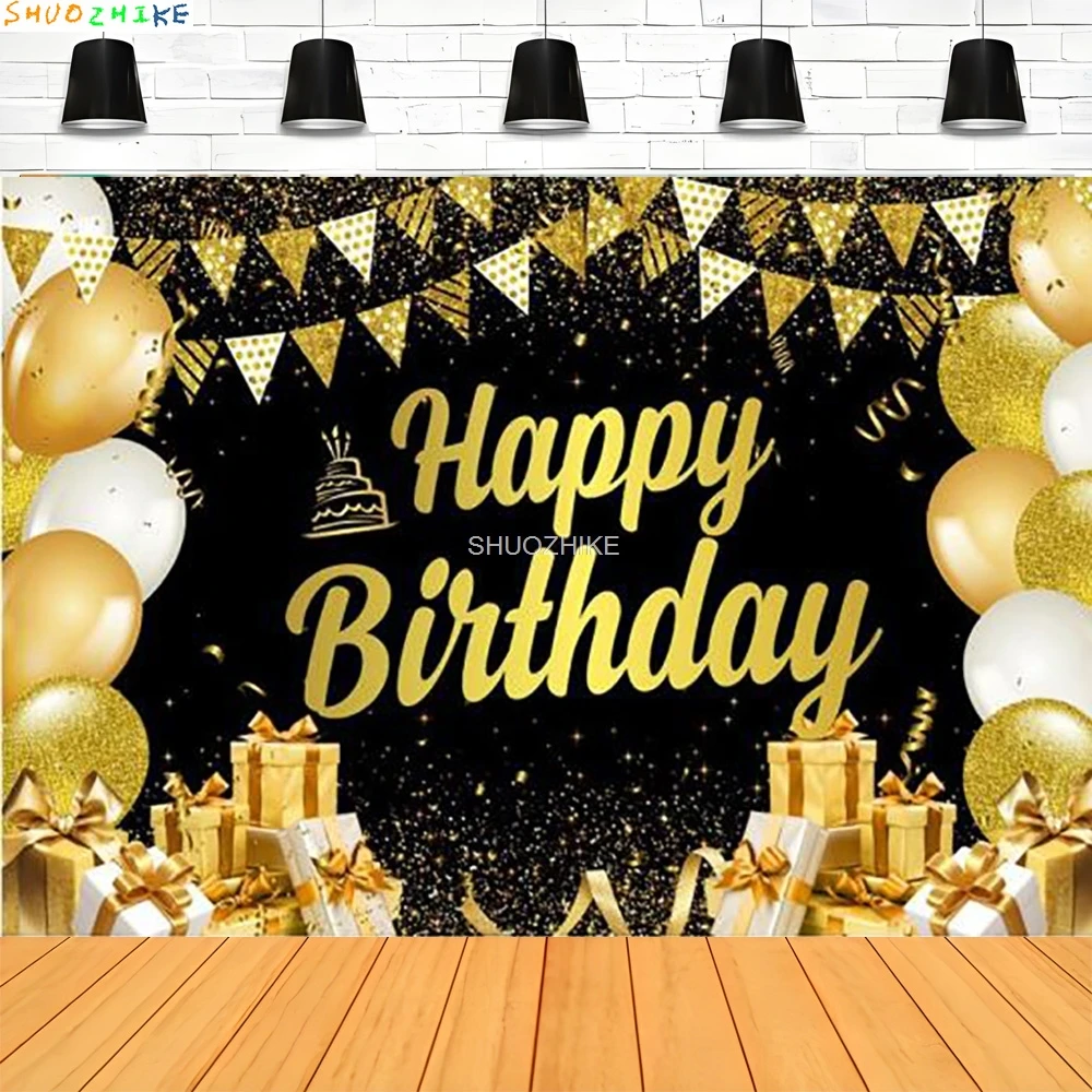 الذهب بريق زينة عيد ميلاد خلفية للتصوير الفوتوغرافي ديكور حفلة خلفية راية لالتقاط الصور استوديو الدعائم QQ-01