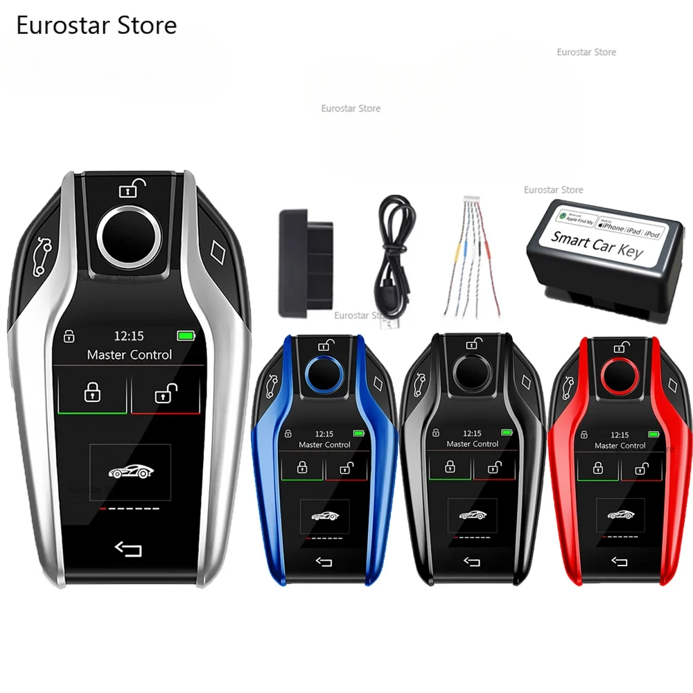 CF618 Uniwersalny zmodyfikowany pilot zdalnego sterowania Smart LCD do BMW Benz Audi Kia Ford Jaguar Land Rover Porsche Lexus Hyundai Nissan VW