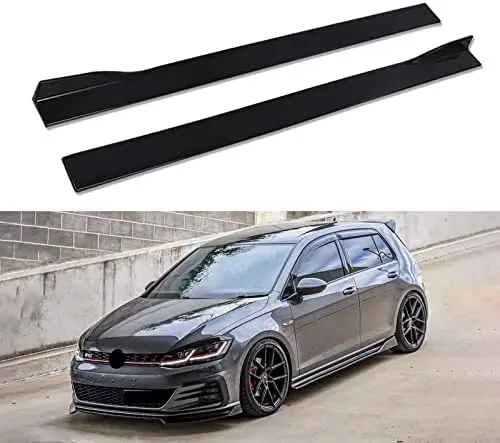 

Накладки на пороги автомобиля (78,75 дюйма) для Golf, Camry, Corolla, Civic, Accord - черные