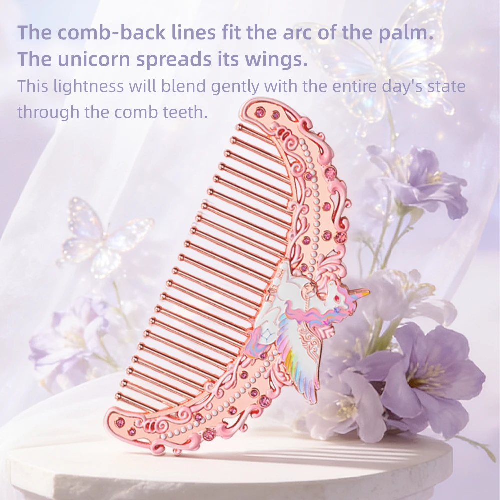 Metal scalp massage comb, acup - Hair Care Zinc recension och pris