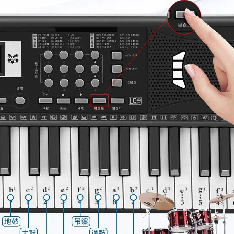 Portable Piano Professional Digital 88 Keys Children Piano Adults Midi Controller 61 Keys Sintetizador Musical Instruments