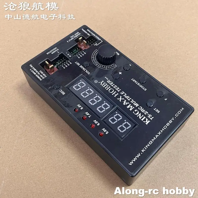 

RC Airplane Part Hobby Plane Model ESC Servo TS-2 V2.0 RC MULTIPLE Tester for Test The Airplane RC Models Servo Retracts ESC