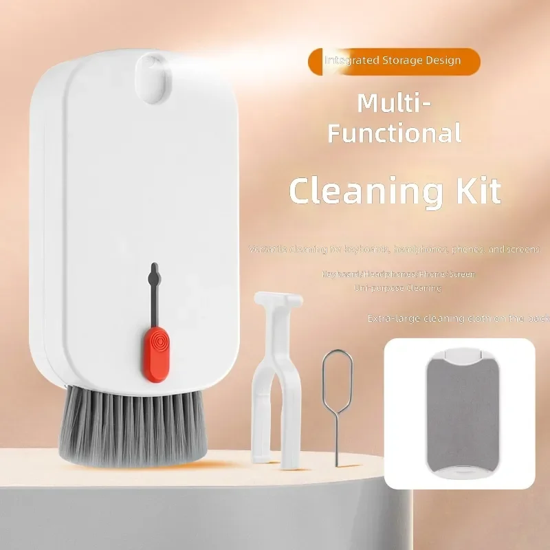 for Q5S 5 in 1 Multifunctional Cleaning Kit Portable Computer Mobile Phone Screen Headphone Gap Dust Removal Tool