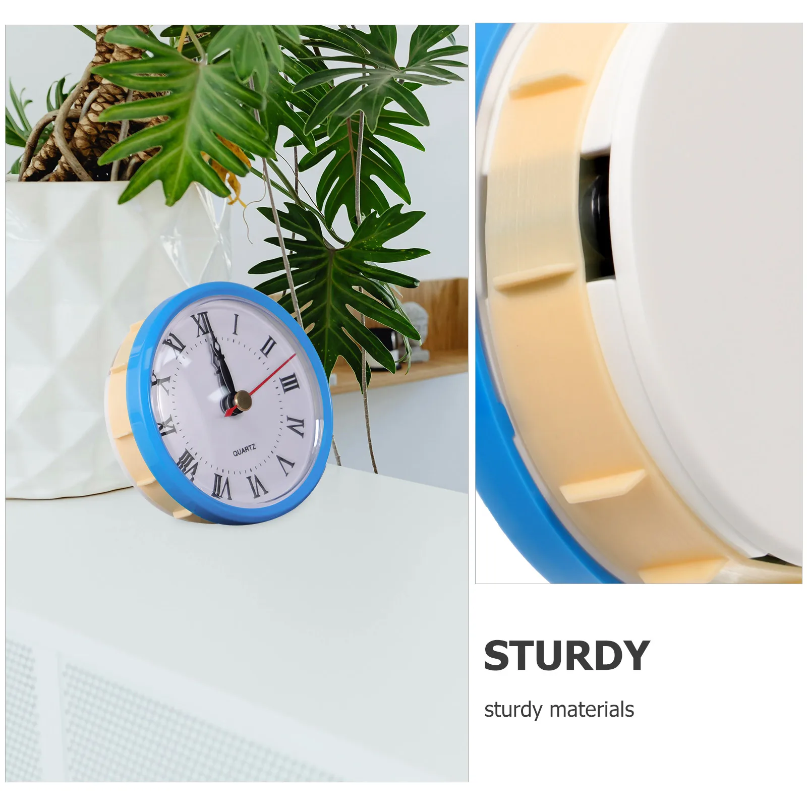 

Round Clock Head Silent Sweep Movement For Diy Vintage Clock Face Replacement Miniature Mechanism