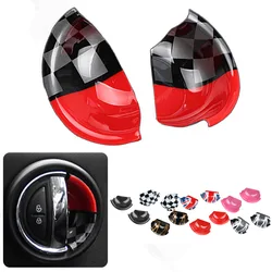 Glossy Interior Door Handle Trim Covers Decoration for mini cooper f54 f55 f56 f60 clubman countryman
