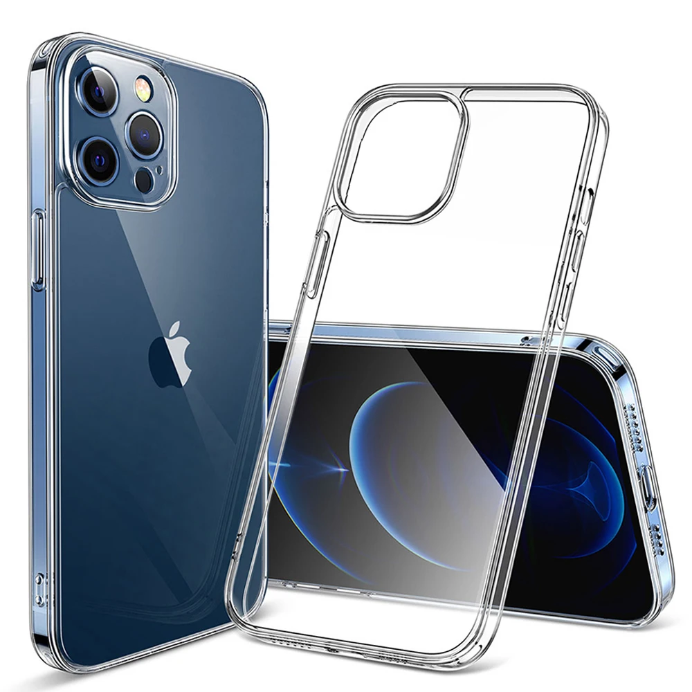 Fashion Ultra Thin Clear Case For iPhone 15 14 13 12 11 Pro XS Max XR Soft Silicone For iPhone 8 7 6 Plus Transparent Back Cover