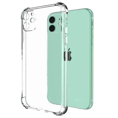 Coque de téléphone transparente en Silicone, étui souple et Transparent pour iPhone 11 12 13 14 15 16 Pro Max Mini 16E 7 8 Plus Xr Xs SE 2020 2022