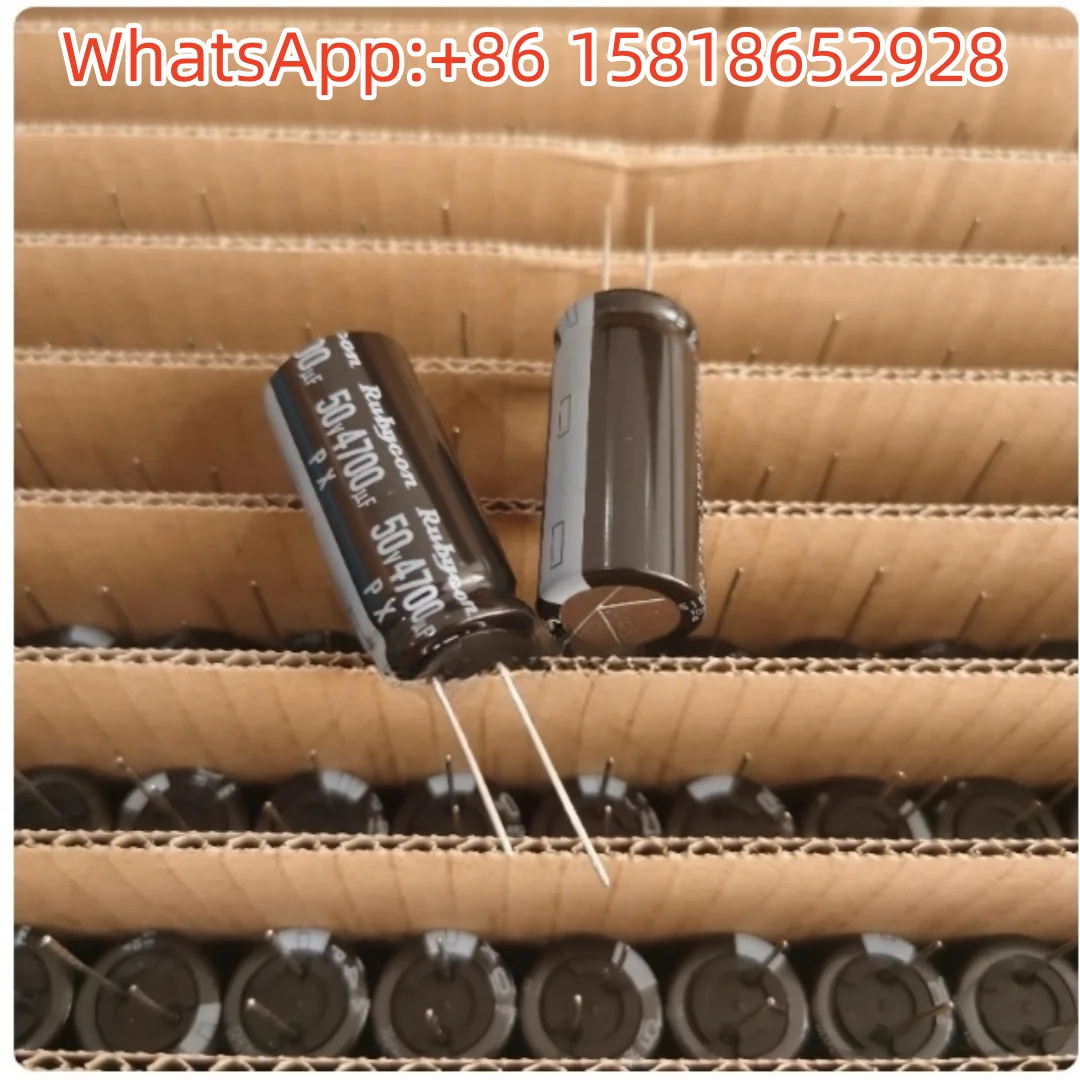 10pcs 4700UF 50V Japan Ruby 50V4700UF 18X40 PX Standard Capacitor Original