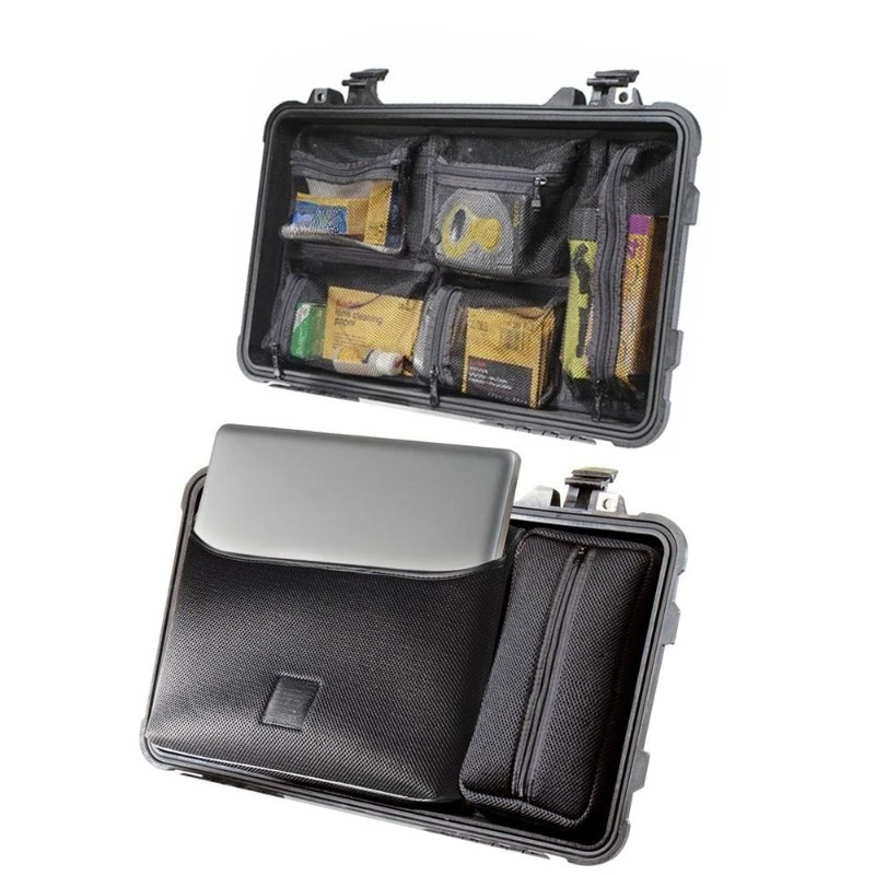 Lid Mesh Pocket Laptop Storage Bag Custom‑Fit Replacement Accessory For Hard Protective Safety Case