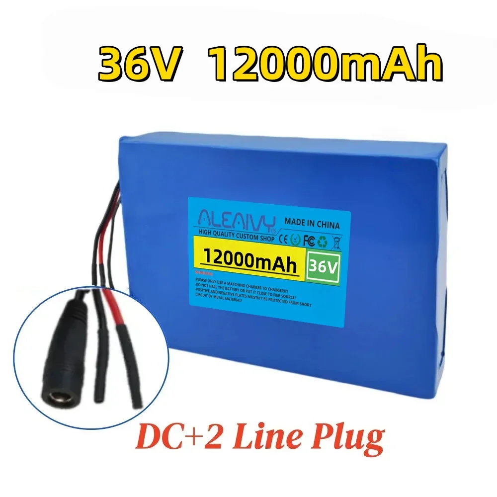 36V 12000mAh 10S4P 18650 lithiumbatterijpak - BMS uitgerust oplaadbaar voor 500W skateboard dagelijks woon-werkverkeer vervanging