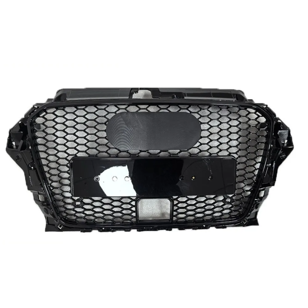 

Suitable for 2014-2016 Audi A3/S3 Modified Medium Grid, Front Air Inlet Grille with ACC Hole A3 8V All Black
