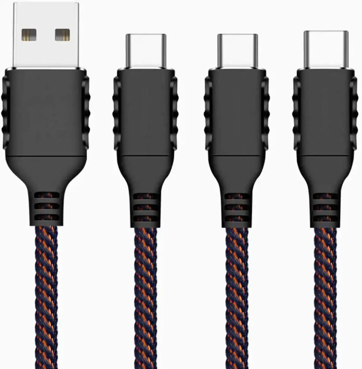 Зарядный кабель 3 в 1 с USB-портом типа C для аксессуаров для дрона DJI FPV, пульт дистанционного управления, контроллер движения, кабель питания для аккумулятора