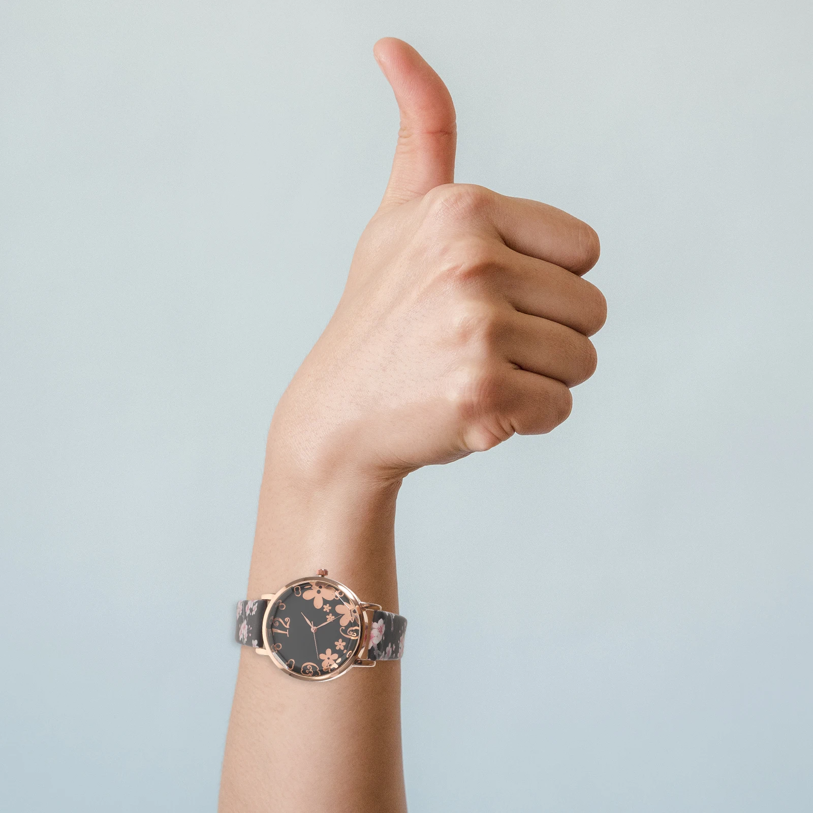 

Ladies Watch Dainty Fashionable Floral Watches for Women Female Wrist Super Long