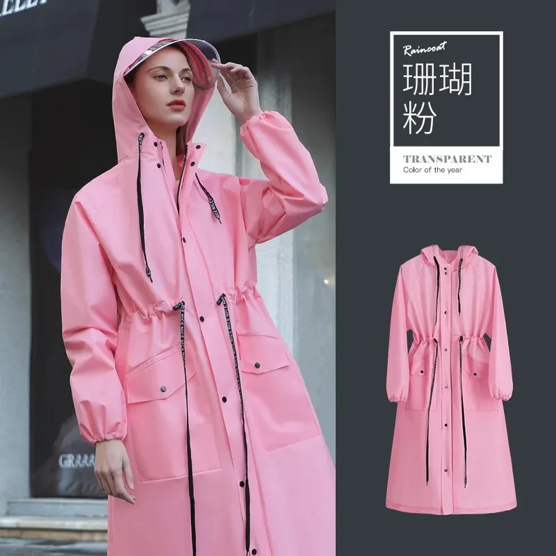 Electric Bicycle Adult Raincoat Wholesale Women\'s Men\'s and Women\'s Single Long Full Body New Riding Anti Storm Poncho