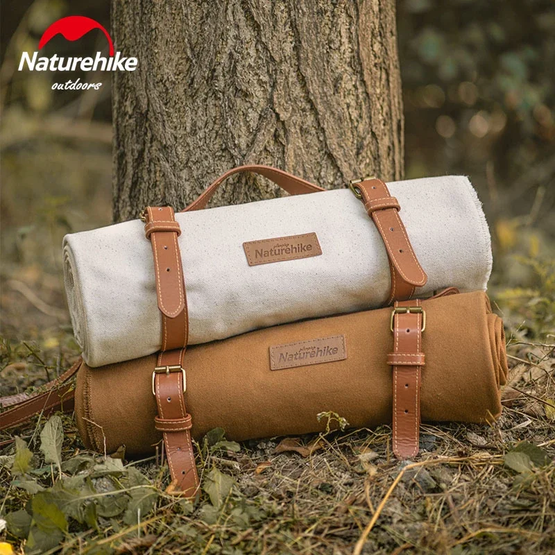 

Naturehike Outdoor Canvas Picnic Blanket Portable Ultra-Light Large Waterproof Camping Outing Picnic Mat NH20FCD10