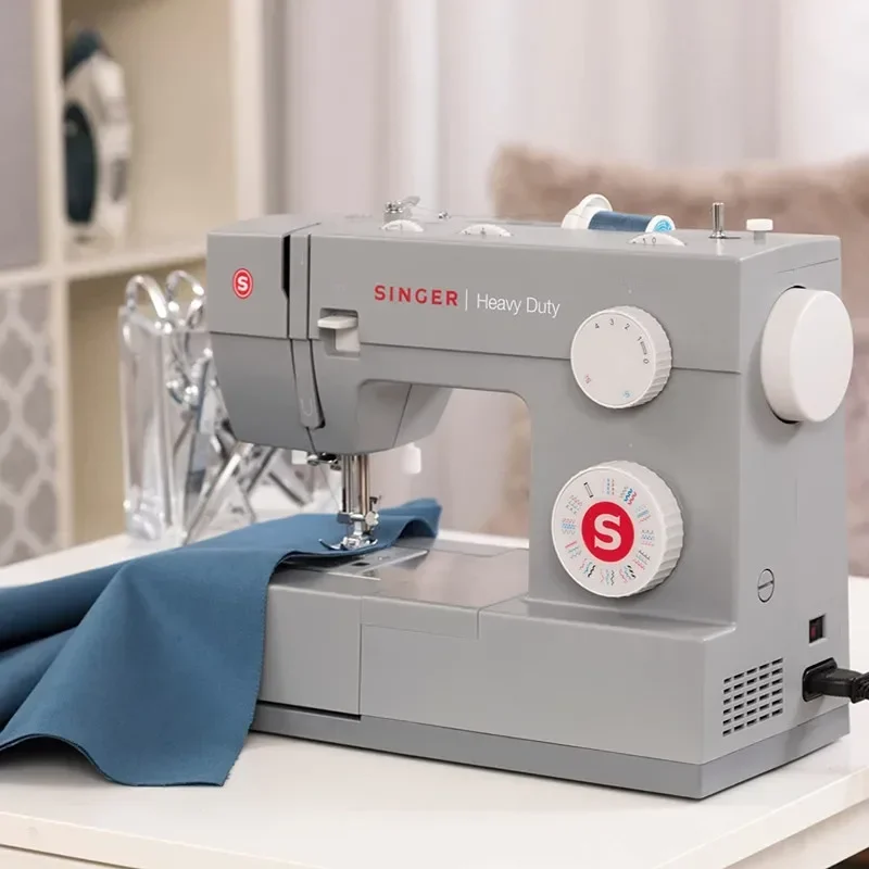 SINGER 4423 Heavy Sewing Machine with Included Accessory Kit 90W High-Power 23 Kinds of Multifunctional Desktop Sew Trolley