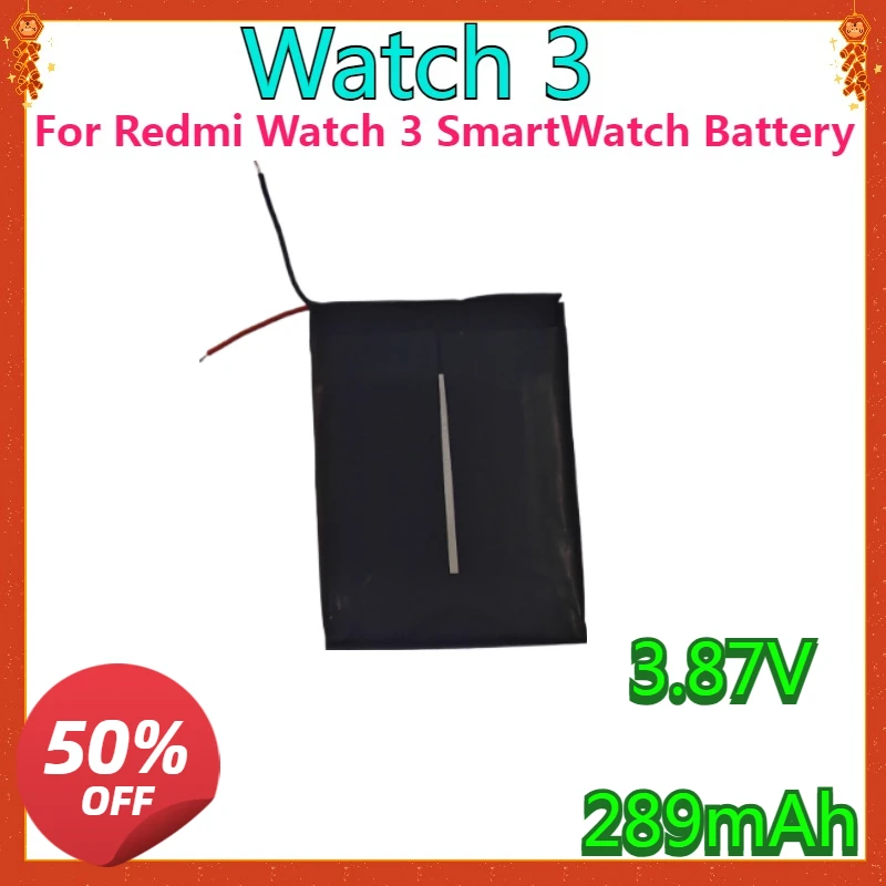 

New High quality replaceable Battery Replacement For Redmi Watch 3 SmartWatch Battery