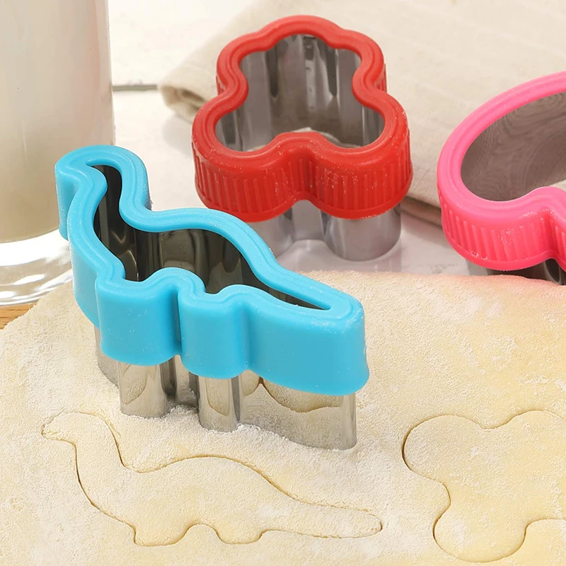 Sandwich-Ausstecher-Set für Kinder, Lebensmittel, Kekse, Brot, Formenbauer, Obst- und Gemüseformen, Schneidform, Backwerkzeuge für Kinder – Detail 5