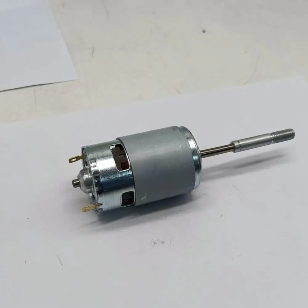 Brushed Dc 775 Motor For Tiexin 02108 Fan 12V Power Tool Replacement Spare Part Stable Metal Abs Electric Repair Component