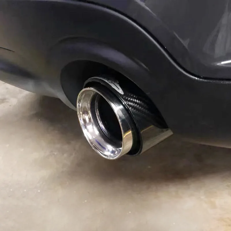 

Задние выхлопные трубы с глянцевым черным покрытием для BMW Mini Cooper серии JCW F/R