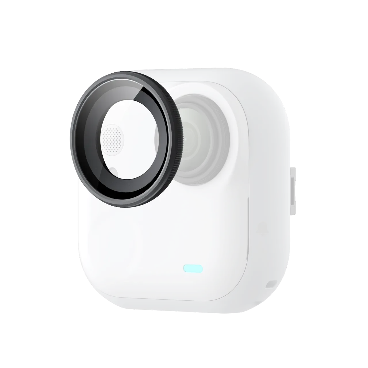 

Reinforced Glass Lens Guard for Insta360 GO Ultra 2 Pack Screw on Protective Cover with Light Transmitting Coating Accessories