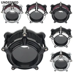 CNC Air Cleaner Intake Filter  For Harley Touring Electra Street Glide Road King Softail Fat Boy Dyna/FXR Sportster XL 883 1200