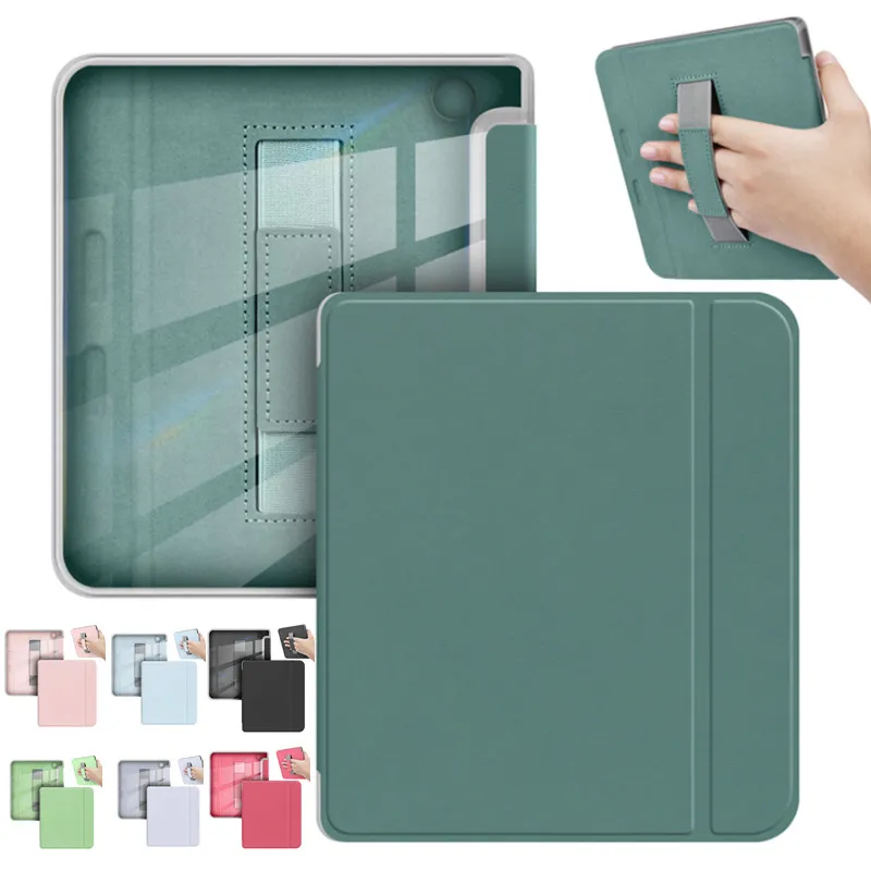 

Акриловая прозрачная задняя панель с ремешком для Tolino Vision Color 2024, 7 дюймов, чехол Funda Shell для Tolono Vision6 7 дюймов, 2021, чехол для электронной книги