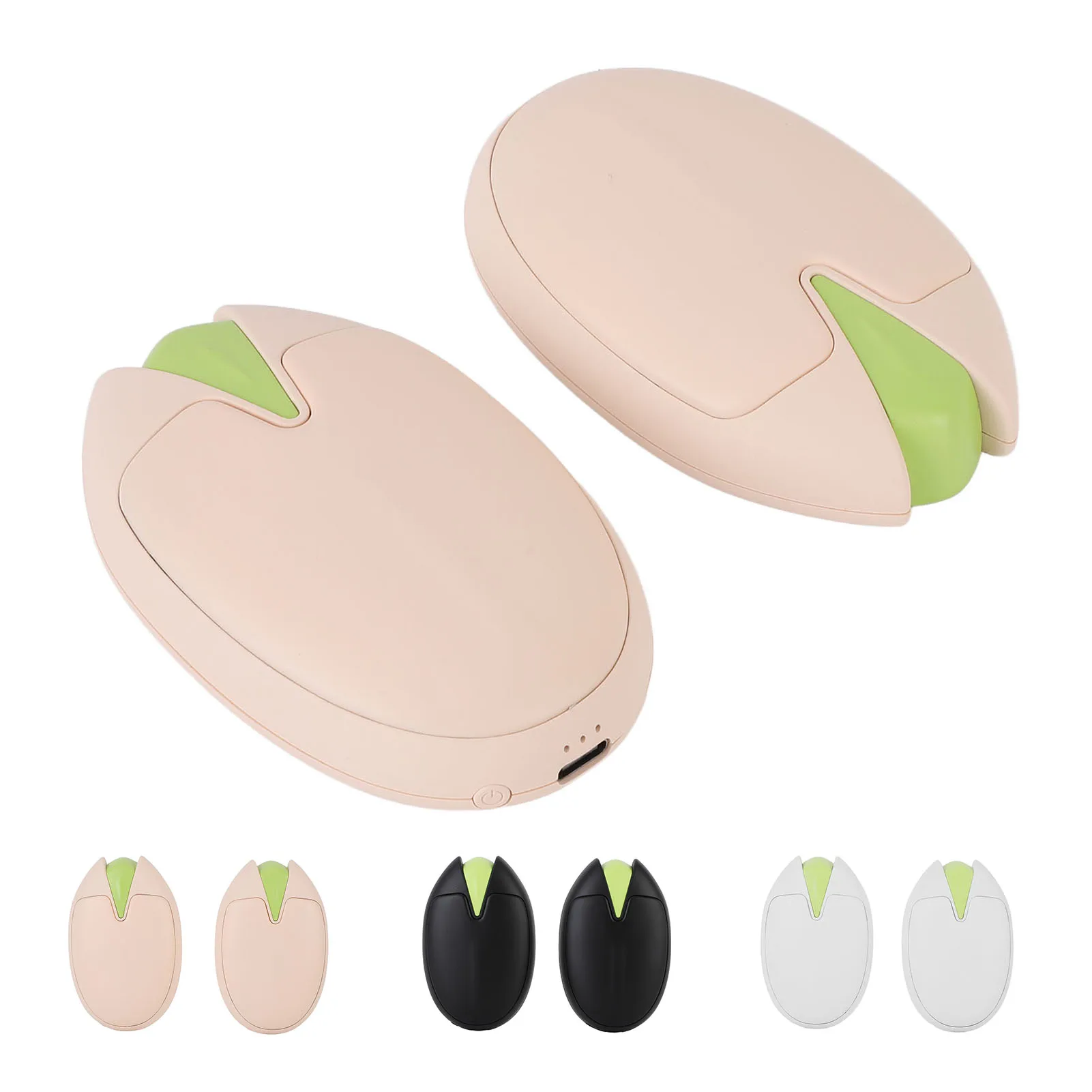 جهاز تدفئة محمول 1s تسخين سريع 2 في 1 6000 مللي أمبير USB سخان يد قابل لإعادة الشحن محمول مع كابل شحن لتسلق الجبال #4