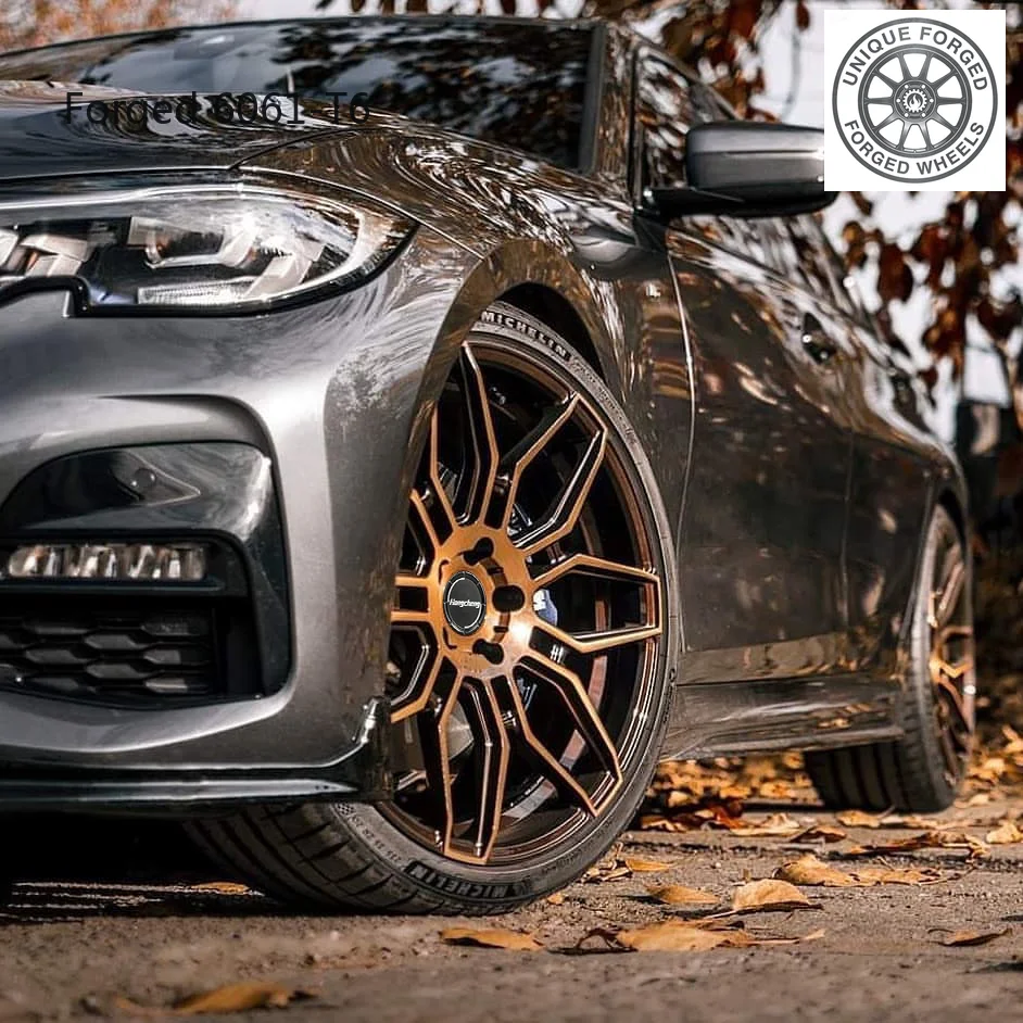 

New model of 26 High Quality Black Forged Wheel Hub 5 Multi-Spoke 16-24 Inch 5x114.3 5x130 5x112 5x120New for A4 A5 A6 A7