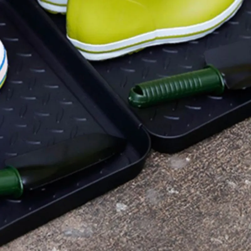 

1/2/3pcs Dog Cat Bowl Mats Boot Tray Heavy Duty Shoe Mat Trays Car Shoes Storage Tray Multifunctional Under Seat Container Box