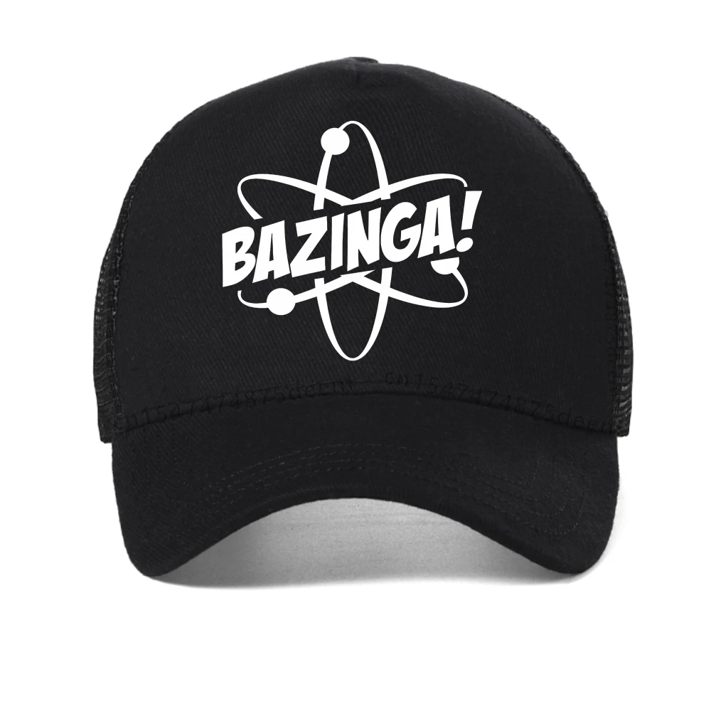 

Bazinga Print baseball cap Summer fashion For Men Women snapback hat outdoor sports adjustable mesh sun hats cool trucker caps