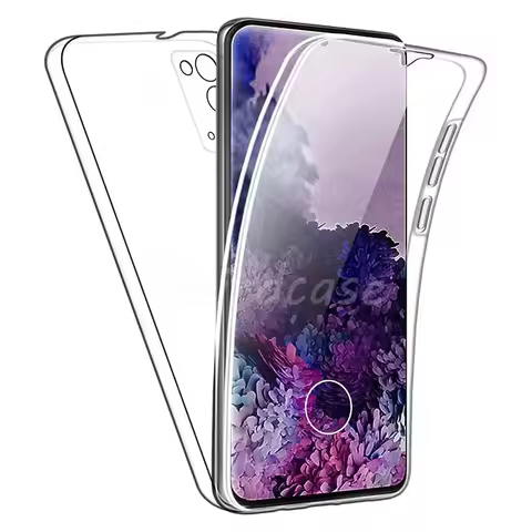 360 Double Shockproof Case for Samsung Galaxy S25 S23 S24 Ultra S22 Plus S20 S23 S24 FE S21 FE S10 S21 Plus Full Body Cover