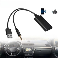 Universal Car Wireless Bluetooth-compatible Receiver USB 3.5Mm Aux Media Bluetooth 5.0 Music Player Audio Cable Adapter for CAR