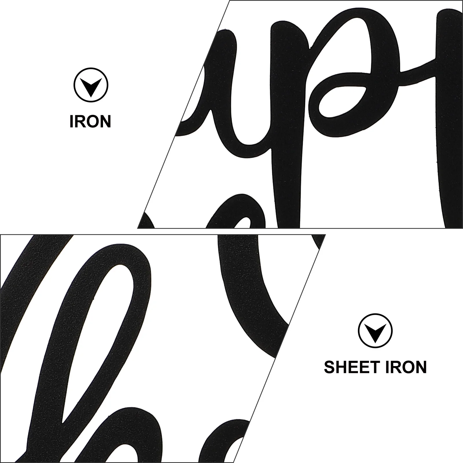 

1Set Unique Iron Art Wall Pendant Rustic Design Creative Home Decor Sign Home Hanging Decor Living Room Pendant