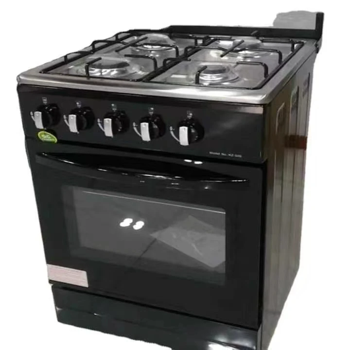 Multi functional oven with natural gas stove upright connected oven two gas two electricity four stove heads liquefied gas