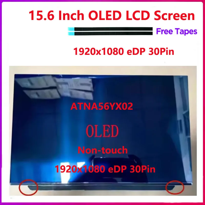 

15.6 inch Laptop OLED LCD Screen ATNA56YX02-0 (SDC4159) ATNA56YX02 For Samsung Galaxy Book NP950XDB-KA2US Display Matrix panel