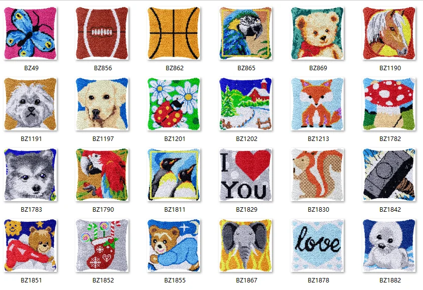 

Комплект крючков для защелки пчелы, ковер, печать на холсте ZD694 ручная страна Xaoppakket, сделай сам, ковер, вышивка, цветы, медведь