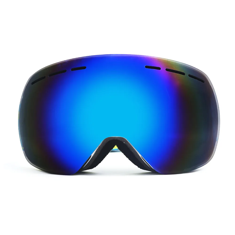 

Double-layer Anti-fog Frameless Ski Goggles and Helmets Have Good Compatibility Large Spherical Snowproof Glasses