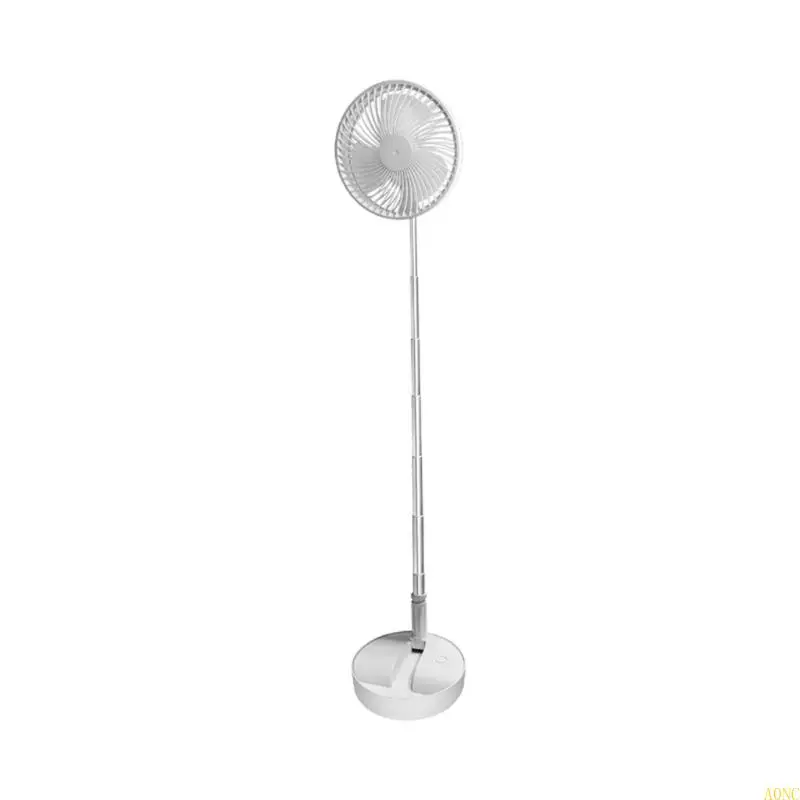 A0NC مطوي التلسكوبي القابل للطي 3600/7200MAH قابلة لإعادة الشحن 4 سرعات قابلة للتعديل