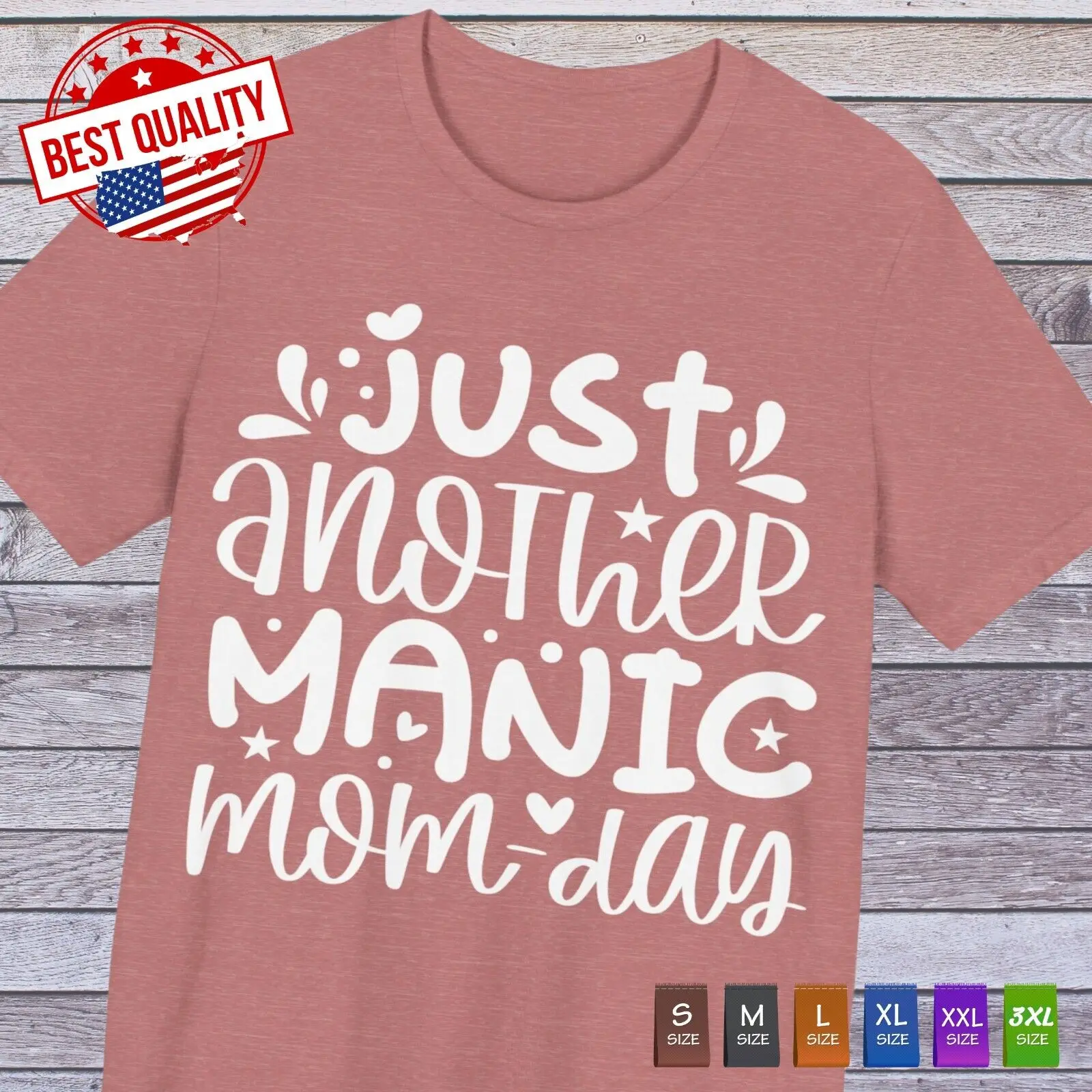 

Another Maniac Mom Day T Shirt Mothers Day Grandma Gift Cute Funny Women Tee