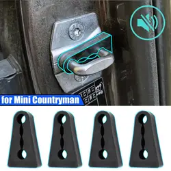 Door Lock Buffer Damper For Mini Countryman Paceman R60 R61 2010–2016 Soundproof Insulation Screaks Deaf Creaking Noise Seal